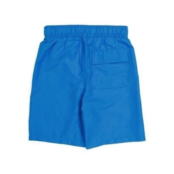 Calvin Klein Big Boys Logo Swim Trunks Neon Blue Size Medium 10-12 - Picture 3 of 6